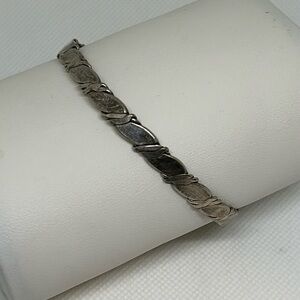 Vintage Taxco Mexico Silver 925 Bangle Bracelet